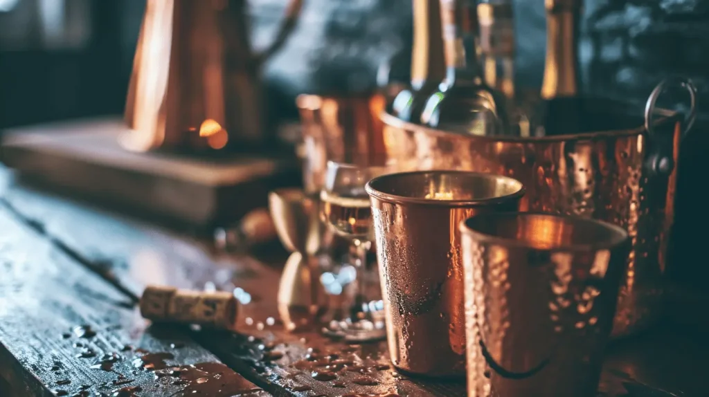 copper wine cooler