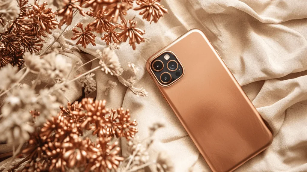 smartphone copper case