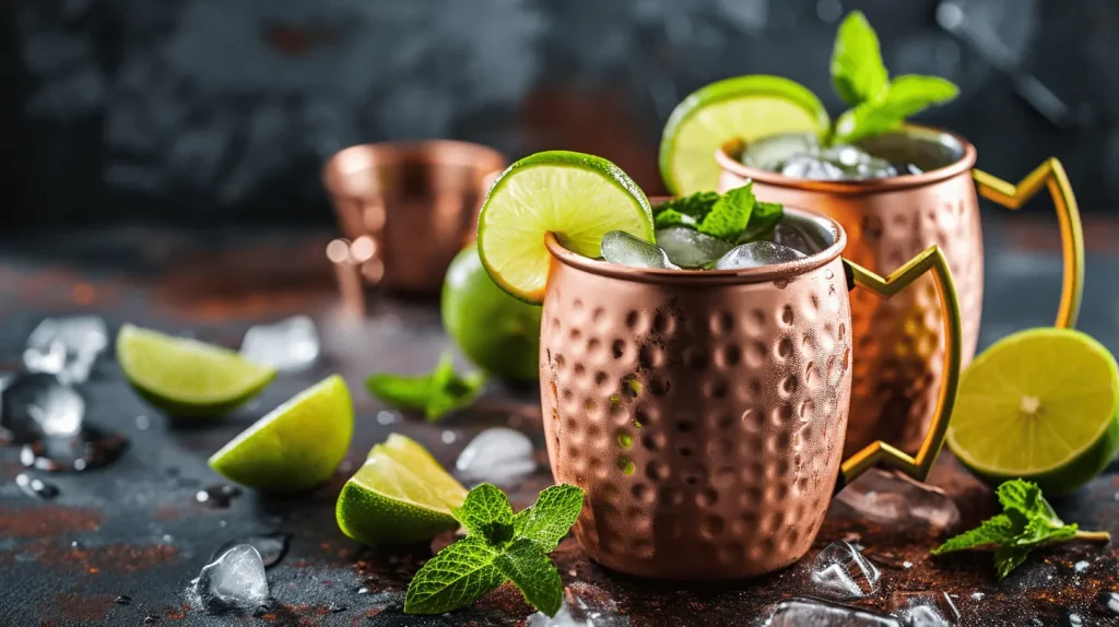 copper mugs