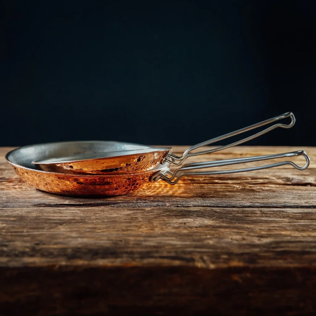 copper pans